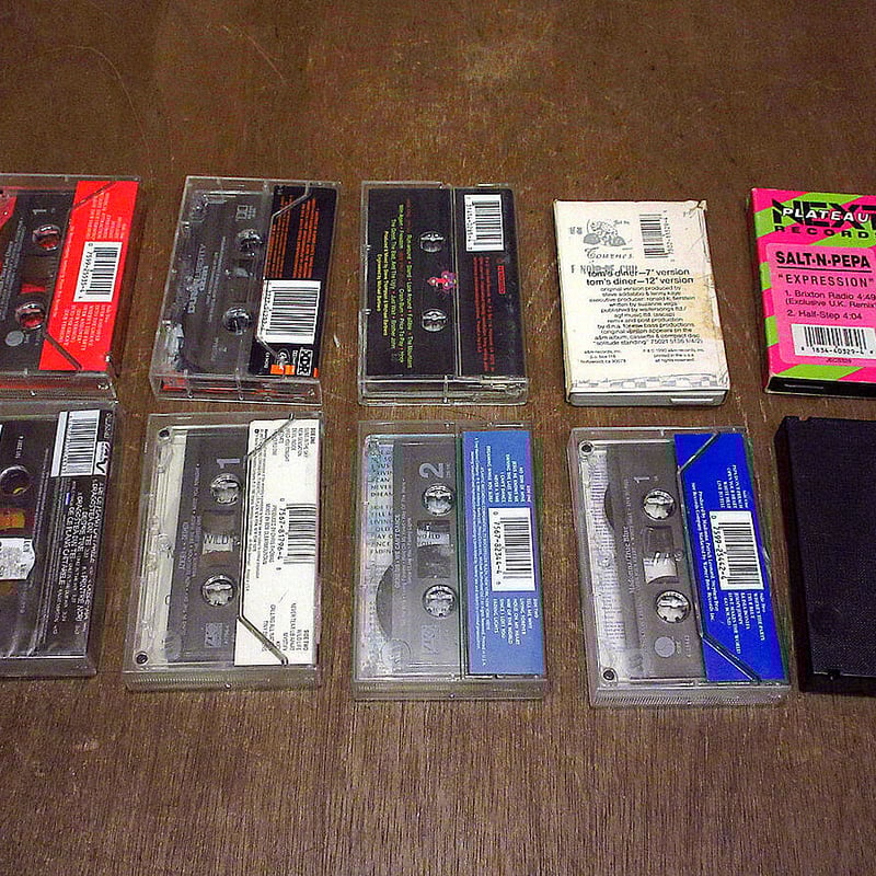 ODD TAPE BIG CUSHION カセットテープ クッション レコード カセット