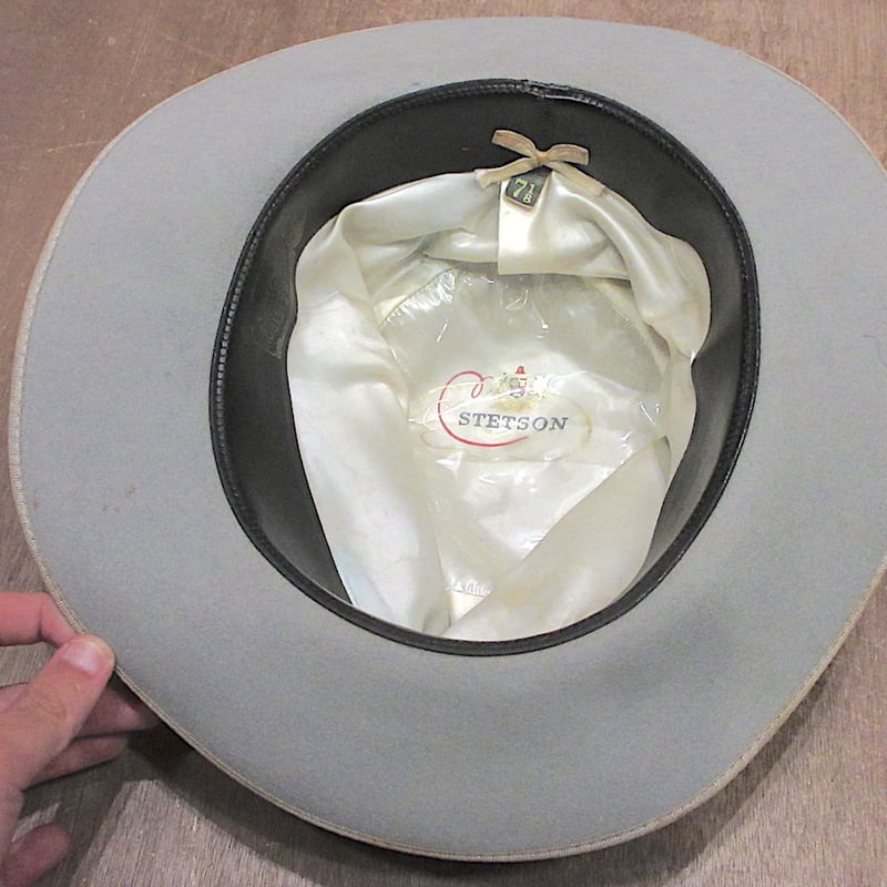STETSON グレー ビーバーハット STETSON グレー ビーバーハット