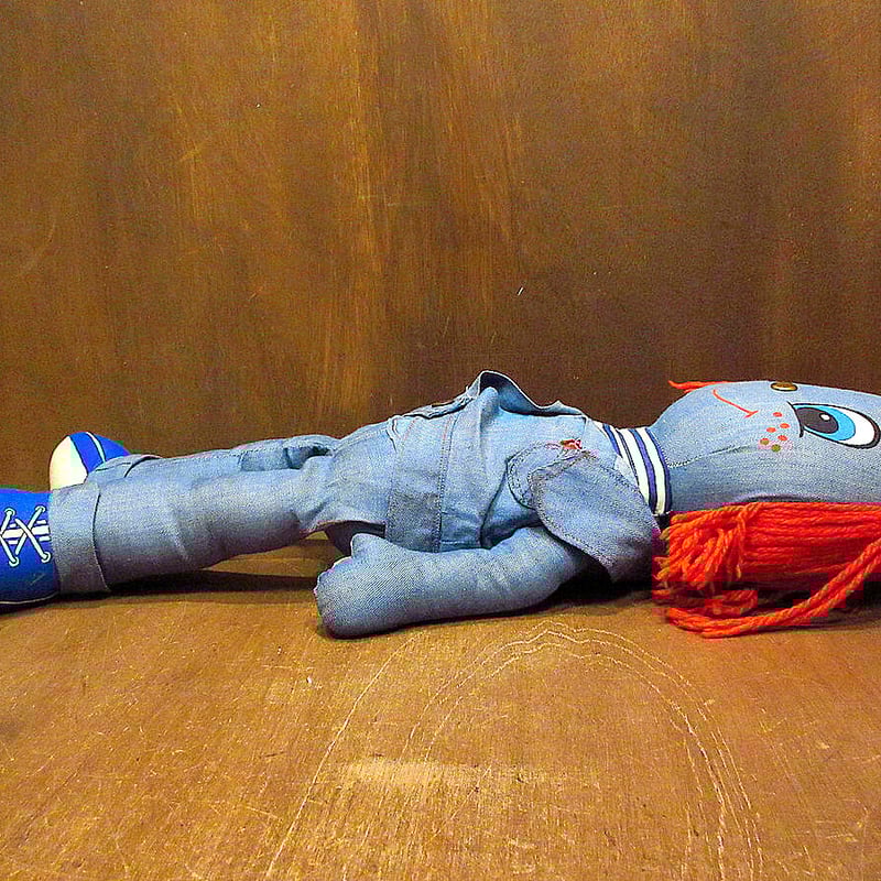 ビンテージ70's○Levi's Dennim Rag Doll○220414k6-doll ビンテージ70's○Levi's Dennim Rag Doll○220414k6-doll