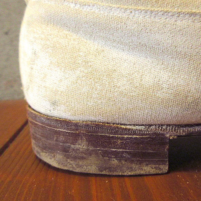 ビンテージ-20's○レディースアンティークレースアップブーツ白