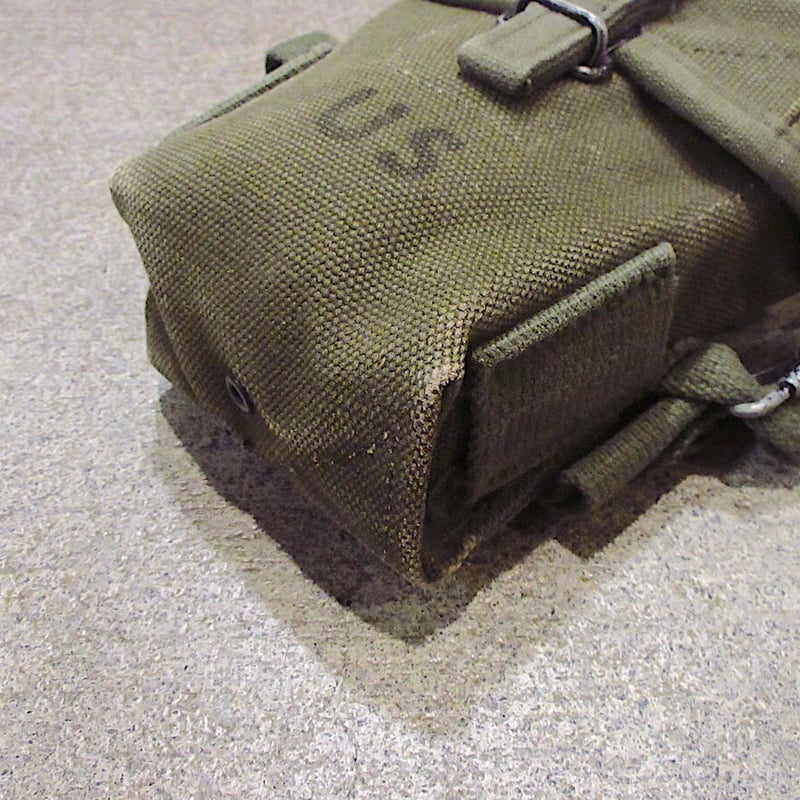 【ビンテージ】US ARMY　BAG VALUABLE　貴重品袋 ビンテージ80's○U.S.ARMYアビエイターサバイバルキットバッグ