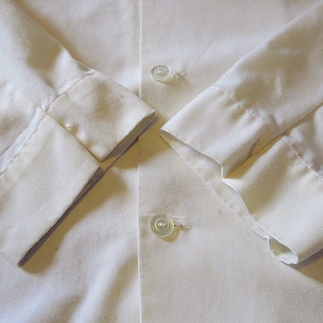 ビンテージ70’s●コックジャケット白size M●250313j4-m-jk-ot古着1970s