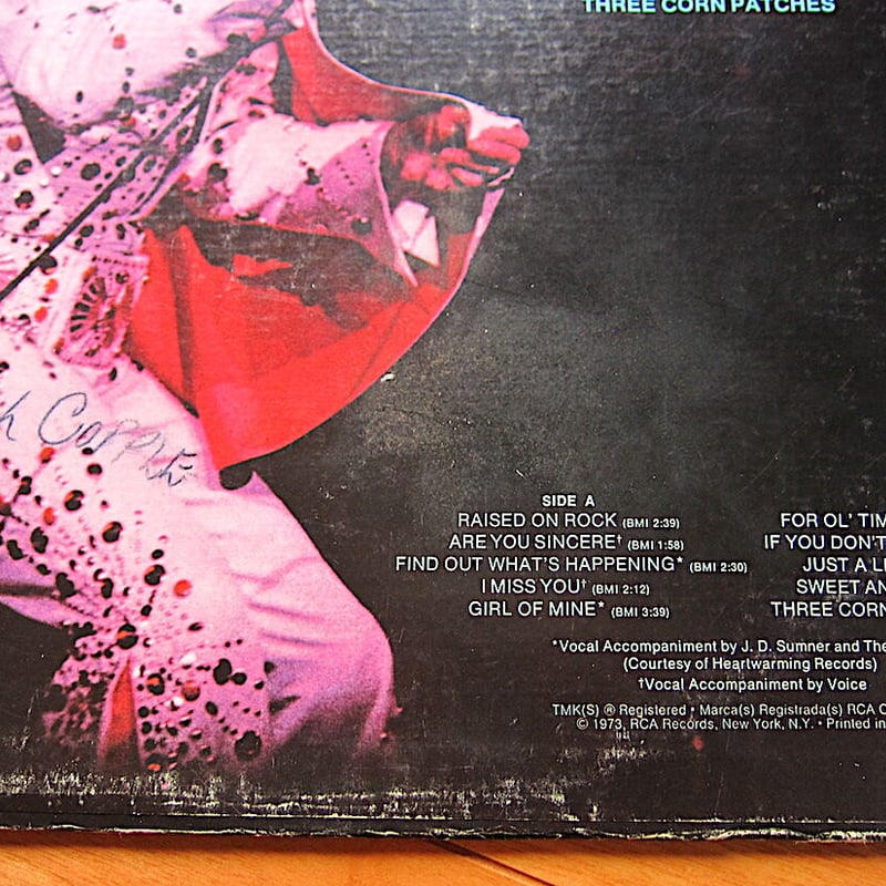 ELVIS PRESLEY○RAISED ON ROCK/FOR OL' TIMES SAKE