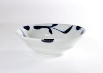 5寸反り鉢　三ツ葉