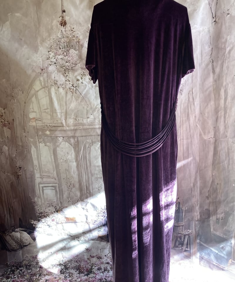 Velvet Long Coat | Rêverie Vintage