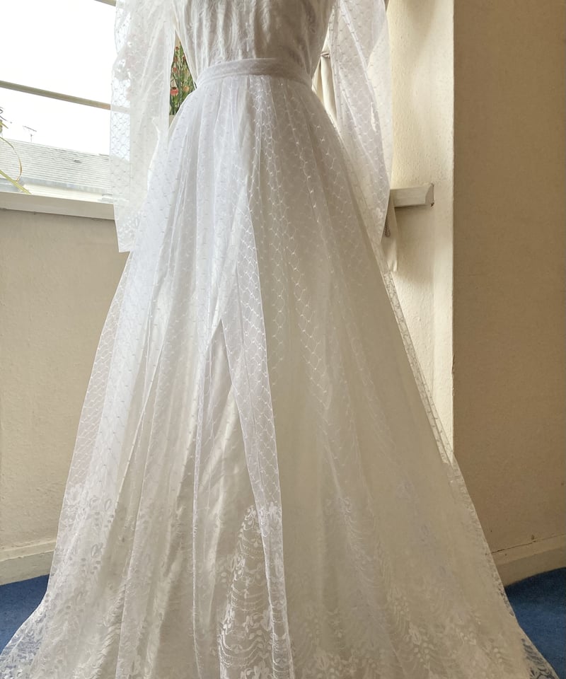 80s Romantic Vintage Wedding Dress | Rêverie Vi 80s Romantic Vintage Wedding Dress | Rêverie Vi