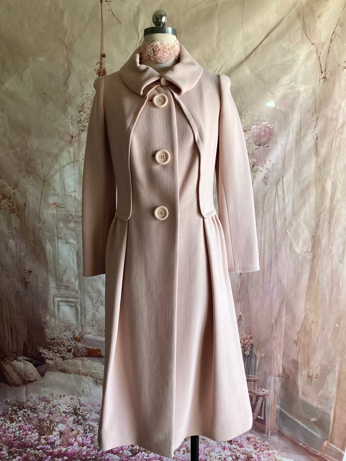 50s Pink Coat | Rêverie Vintage