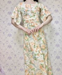 60s ODETTE BARSA Blue Gown | Rêverie Vintage