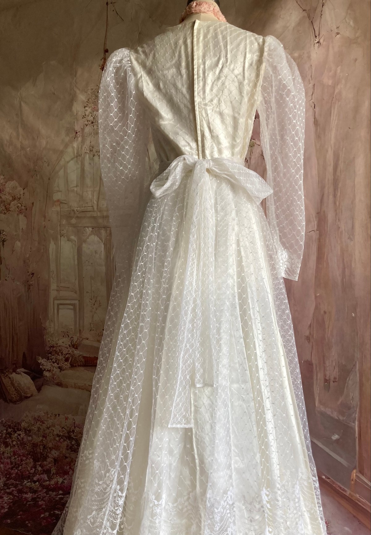 80s Romantic Vintage Wedding Dress | Rêverie Vi
