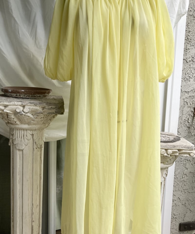 Flower Girl Yellow Night Gown | Rêverie Vintage