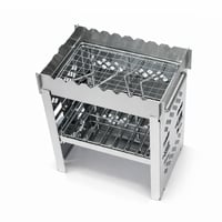 串焼きホルダー / キャプテンスタッグ カマド スマートグリル B6型用｜KUSHIYAKI HOLDER (KHC-193) ステンレス BBQ