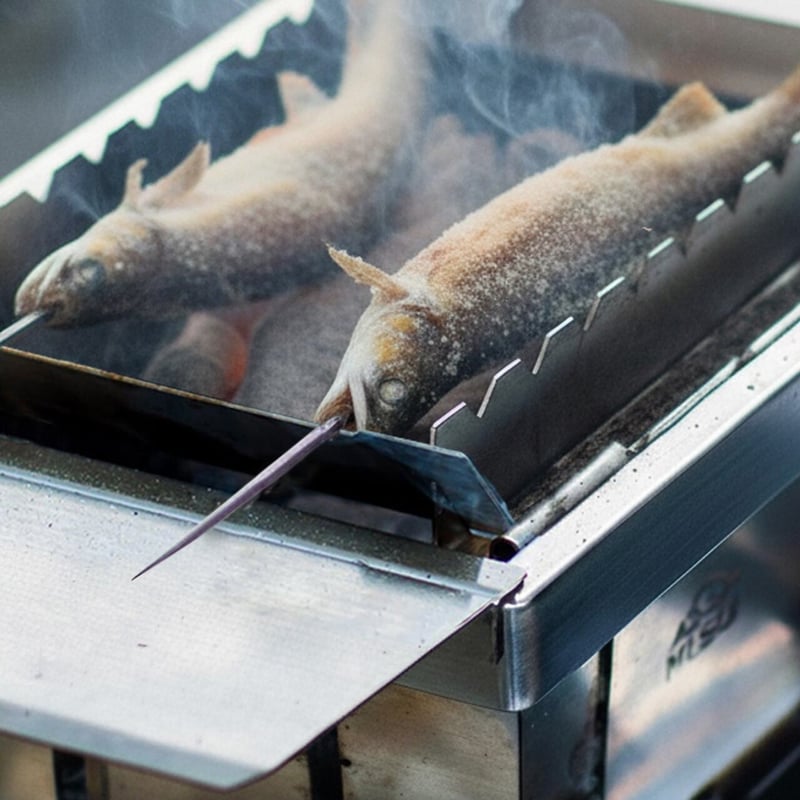 Rinnai 焼き台　卓上型 ステンレス製 ステンレス製 串焼き台｜Mt.SUMI（マウントスミ）パーフェクトグリル