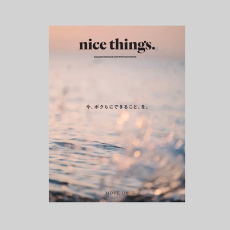 雑誌 nice things.