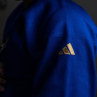 柔道衣 上衣 IJF CHAMPION III BLUE Gold Logo JAC【155cm～185cm】