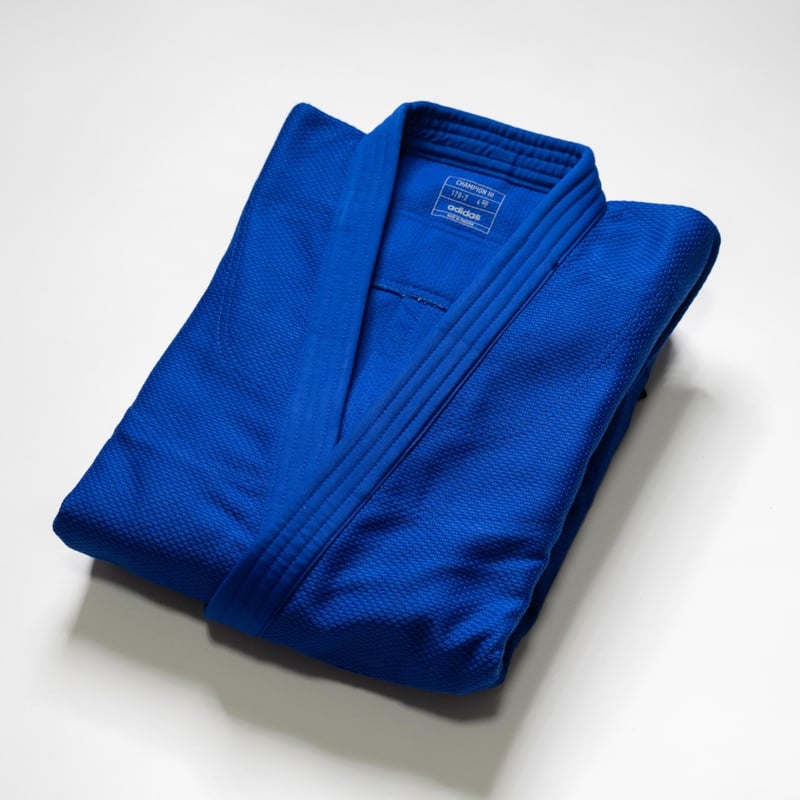 柔道衣 上衣 IJF CHAMPION III BLUE Gold Logo JAC【155c