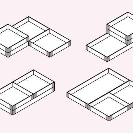 PALLET TRAY  『陽だまりの窓辺』3点セット