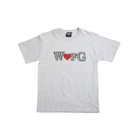 WofG Logo plaid pattern Tee ３