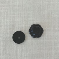青黒檀カメリアノブ(ワッシャー付き)1個