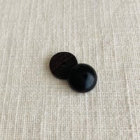 ローズウッドドームノブ、ワッシャー付き14mm、1個