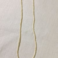 アイボリーネックレス約65cm