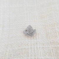 Junkirenze葡萄の葉ピアスk18wg片耳ピアス