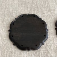 黒檀(上)レースオーナメント