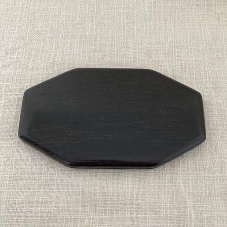 黒檀上オクタゴンベース、ノーホール