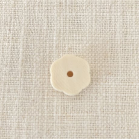 アイボリーカメリアノブ2個(ワッシャー別売)