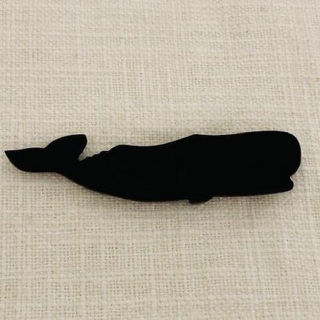 黒檀クジラカービング75mm