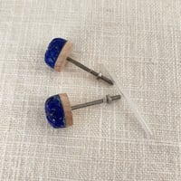 ラピスラズリ、メープル14mmノブ、ネジ式2個