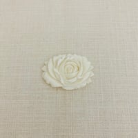 アイボリー薔薇の花カービング