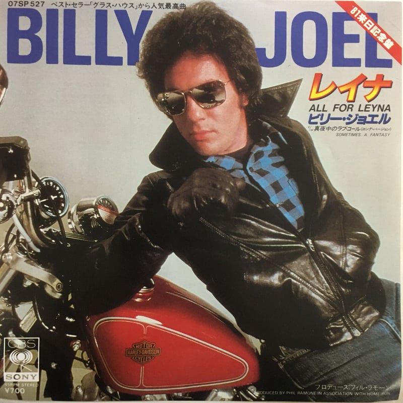 ビリー・ジョエル Billy Joel ビリー・ジョエル/New York,USA 1977