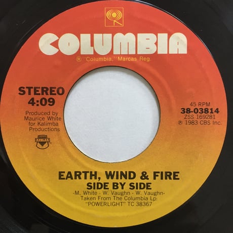 EARTH, WIND & FIRE / Side By Side