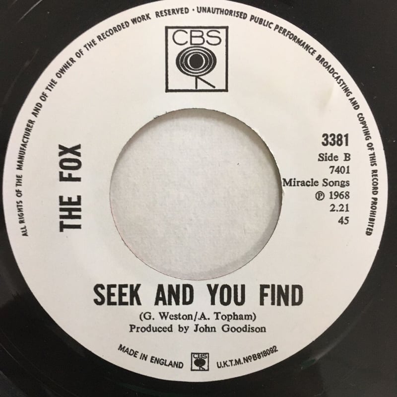 THE FOX / Mr. Carpenter | ACTION TIME VISION