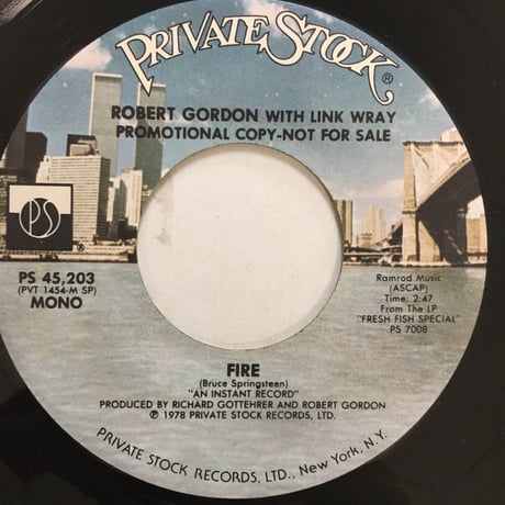 ROBERT GORDON & LINK WRAY / Fire