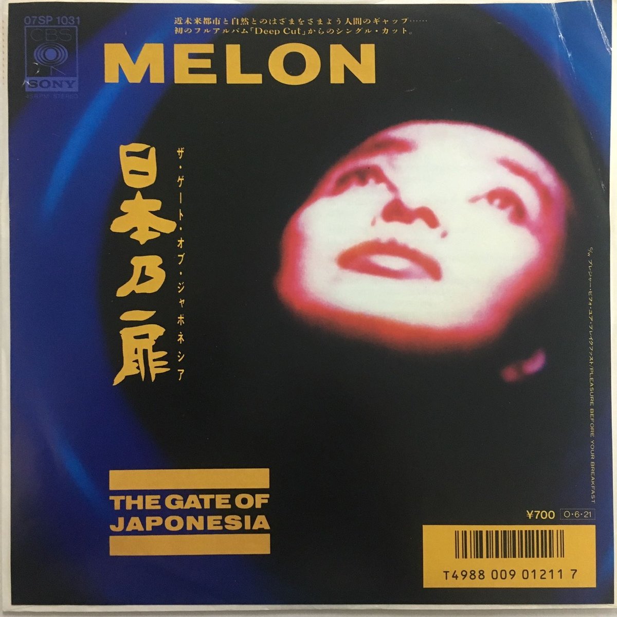 MELON/The Gate of Japonesia日本乃扉/7インチシングル MELON / The Gate Of Japonesia | ACTION TIME VISION