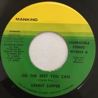 KENNY LUPPER / Do The Best You Can