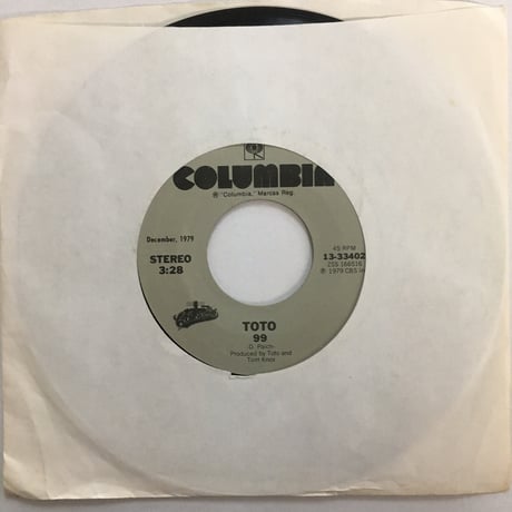 TOTO / 99 / Georgy Porgy