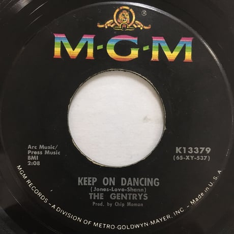 GENTRYS / Keep On Dancing