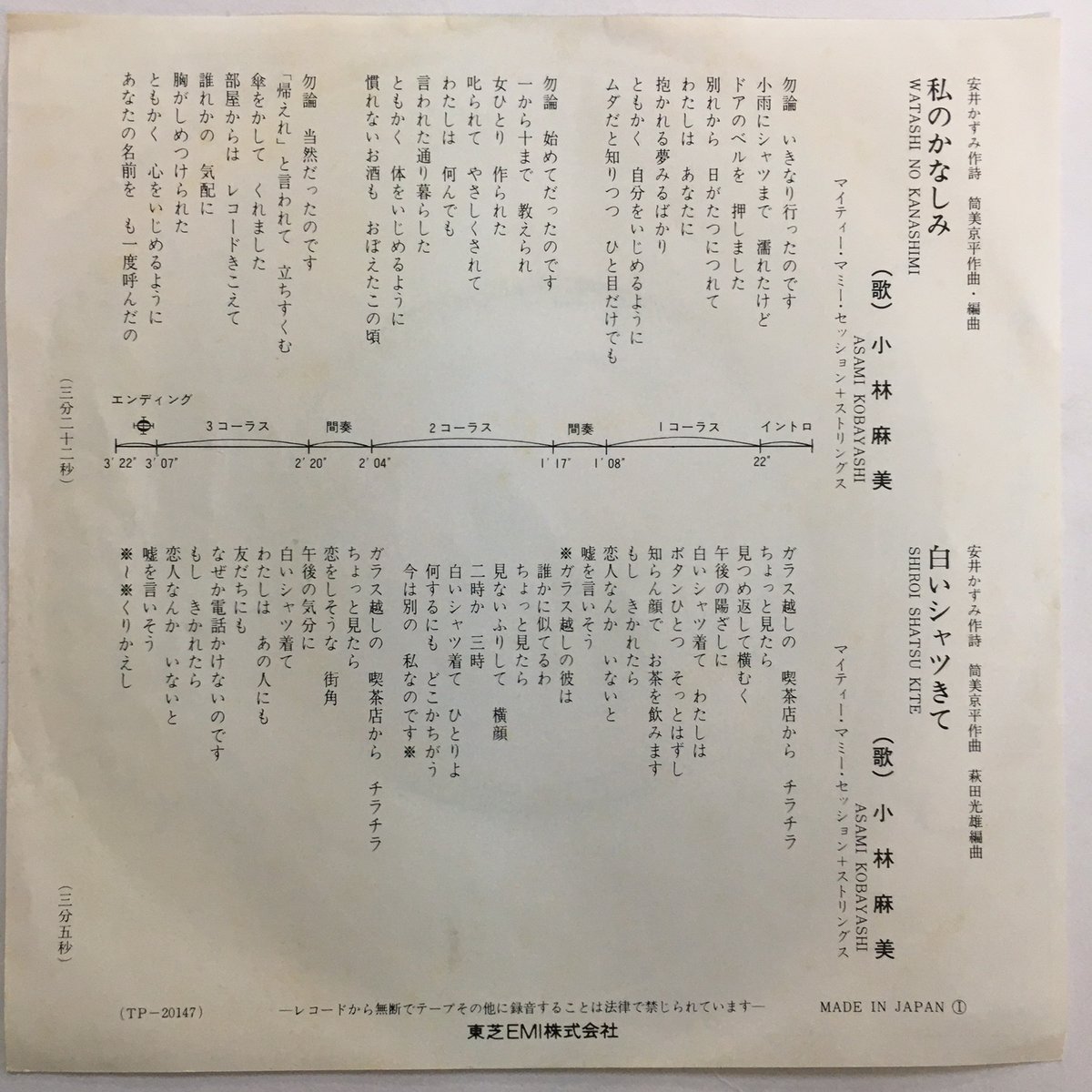 【レア】　アイドル時代　小林麻美　直筆サイン　色紙 小林麻美自筆サイン入『34麻美』(絵と文・小林麻美/写真・三浦