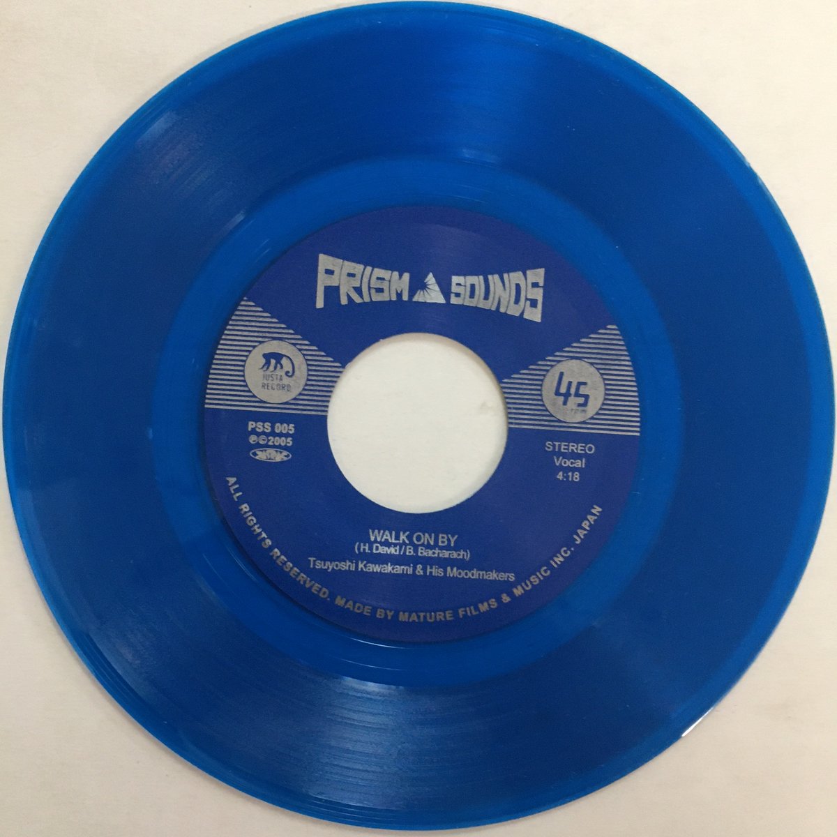 川上つよしと彼のムードメイカーズ / Walk On By | ACTION TIME VISION