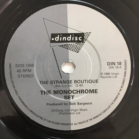 MONOCHROME SET / The Strange Boutique