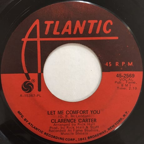 CLARENCE CARTER / Too Weak To Fight