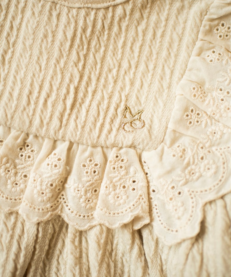 mocmof ナチュラルレース ロンパース 600-554105 | TAKARAYA ONL