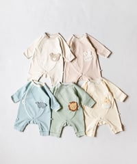 mocmof　編みアップリケかんたんロンパース　622-651048