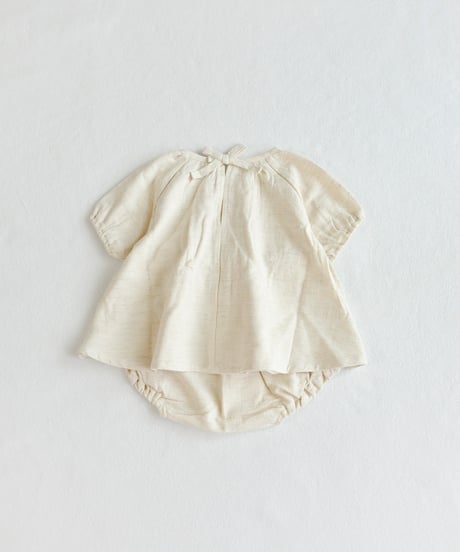 coto cotte　スモッキング刺繍ミルキースーツ　722-661012