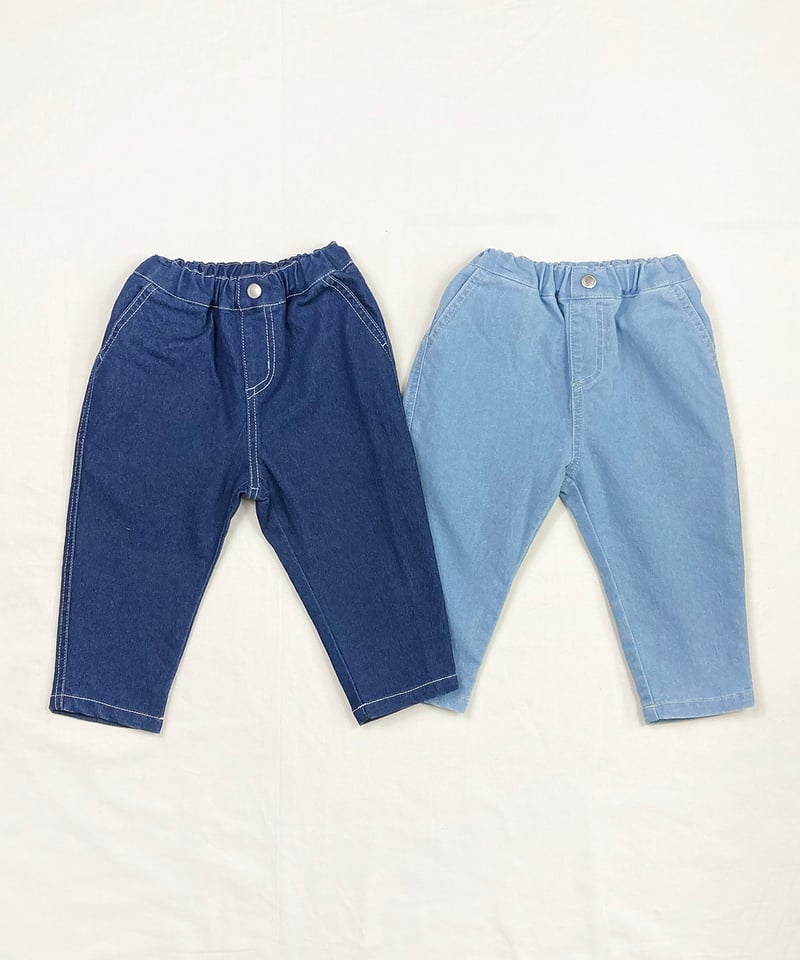 CLOUDY,FINE LATER ゆったりデニムパンツ 522-657021 | TAKAR