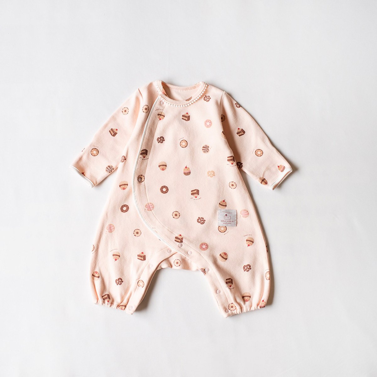 melted butter 動物柄ロンパース・帽子セット6m-9m melted butter 動物柄ロンパース・帽子セット6m-9m