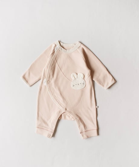 mocmof　編みアップリケかんたんロンパース　622-651048