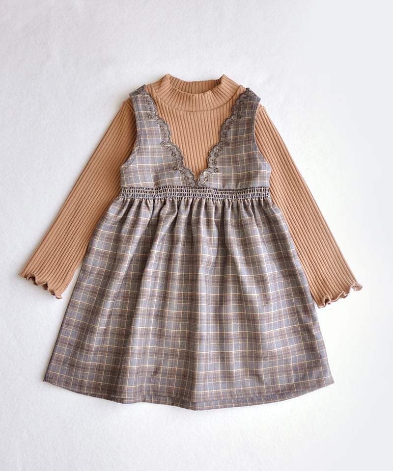 coto cotte スカラップ刺繍ドッキングOP 722-572050 | TAKARAY